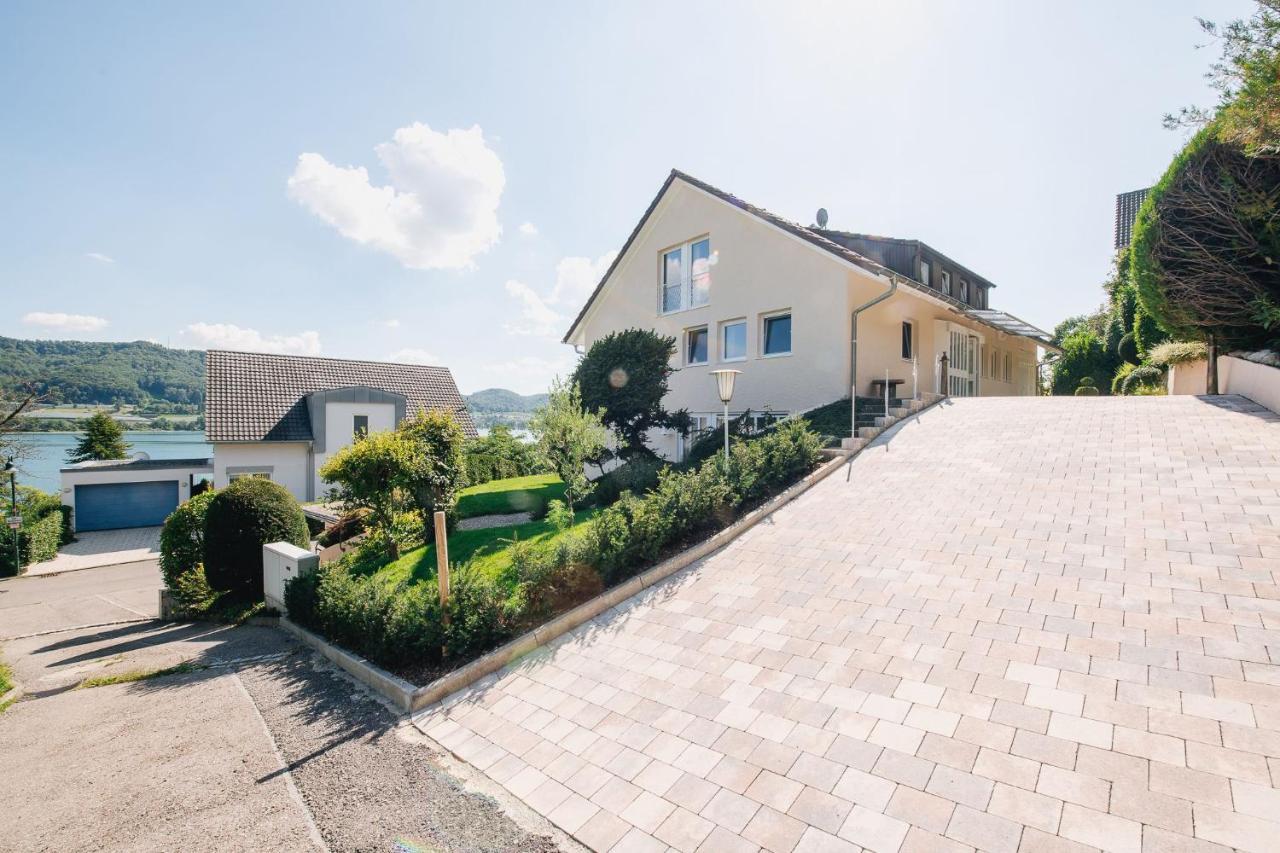Ferienwohnung Menzer Am See Ohningen Bagian luar foto