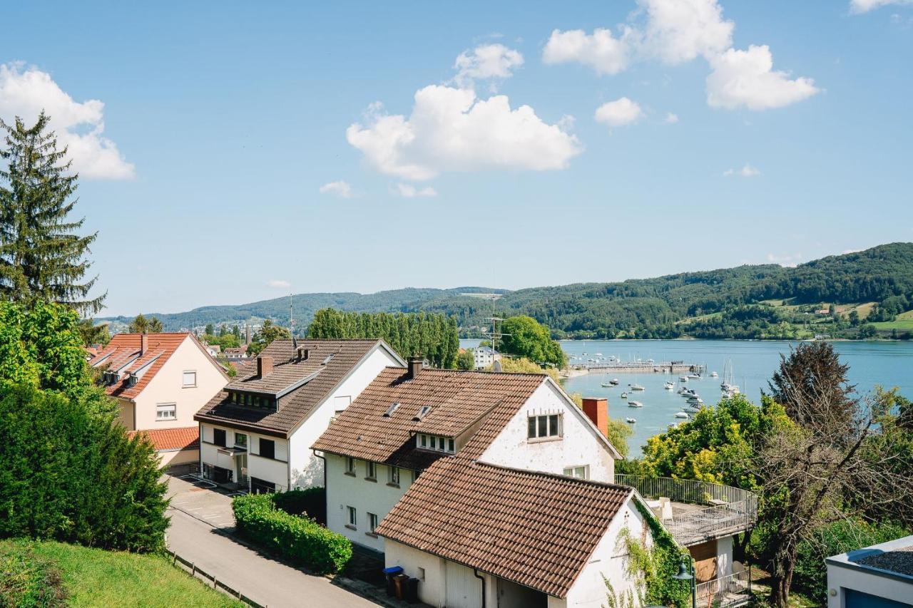 Ferienwohnung Menzer Am See Ohningen Bagian luar foto